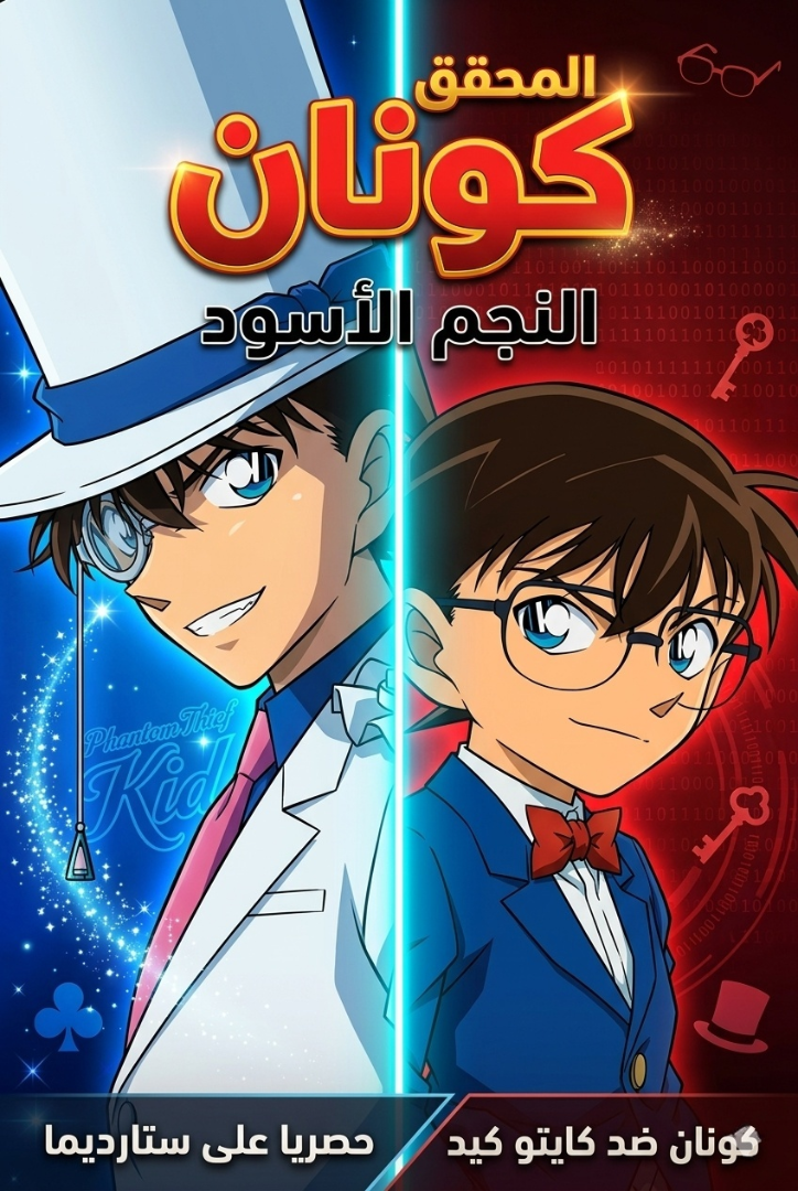 Poster for المحقق كونان النجم الأسود