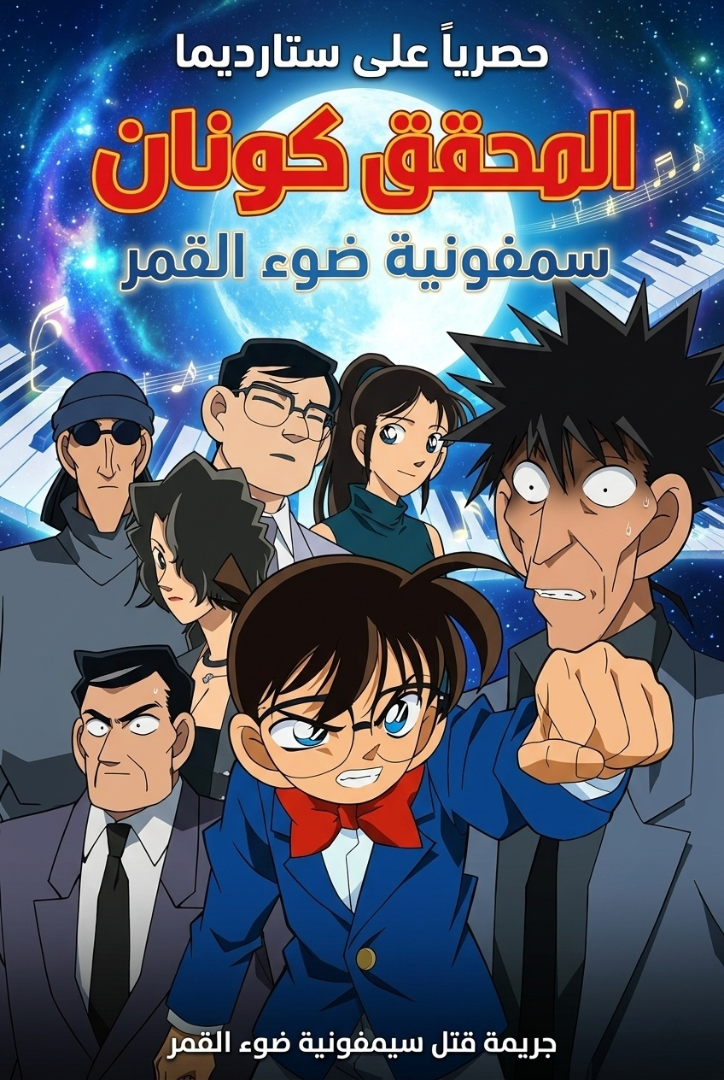 Poster for المحقق كونان سمفونية ضوء القمر