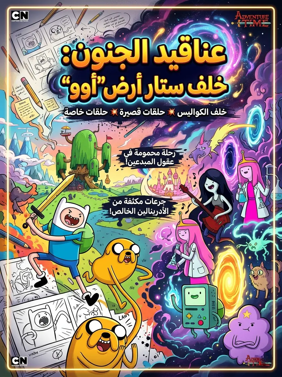 Poster for وقت المغامرة خلف الكواليس