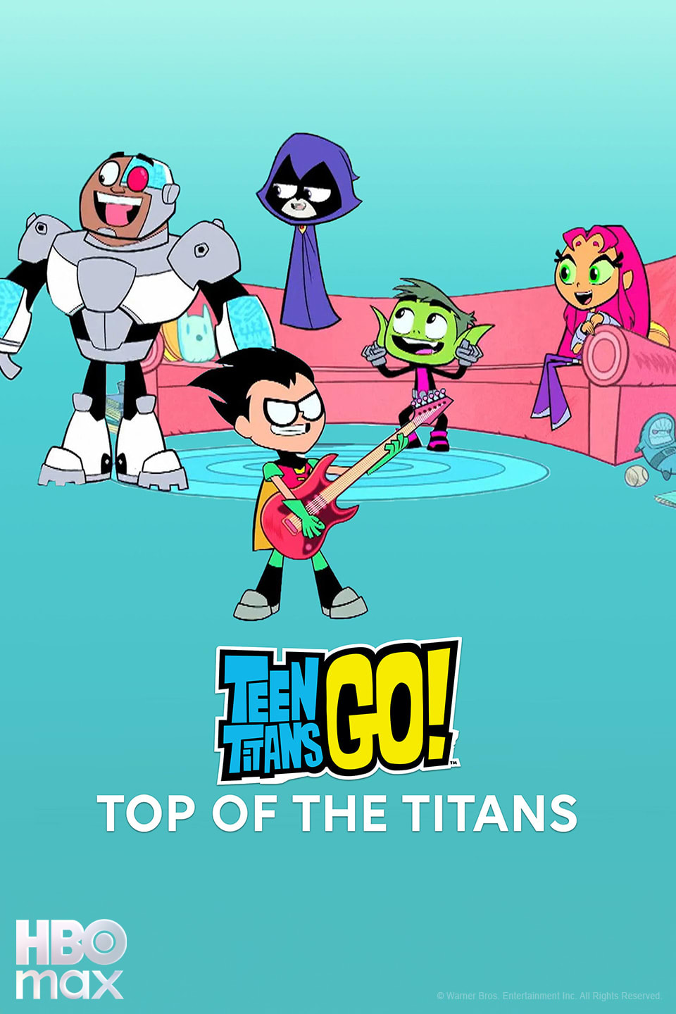 Poster for Teen Titans Go! Top of the Titans
